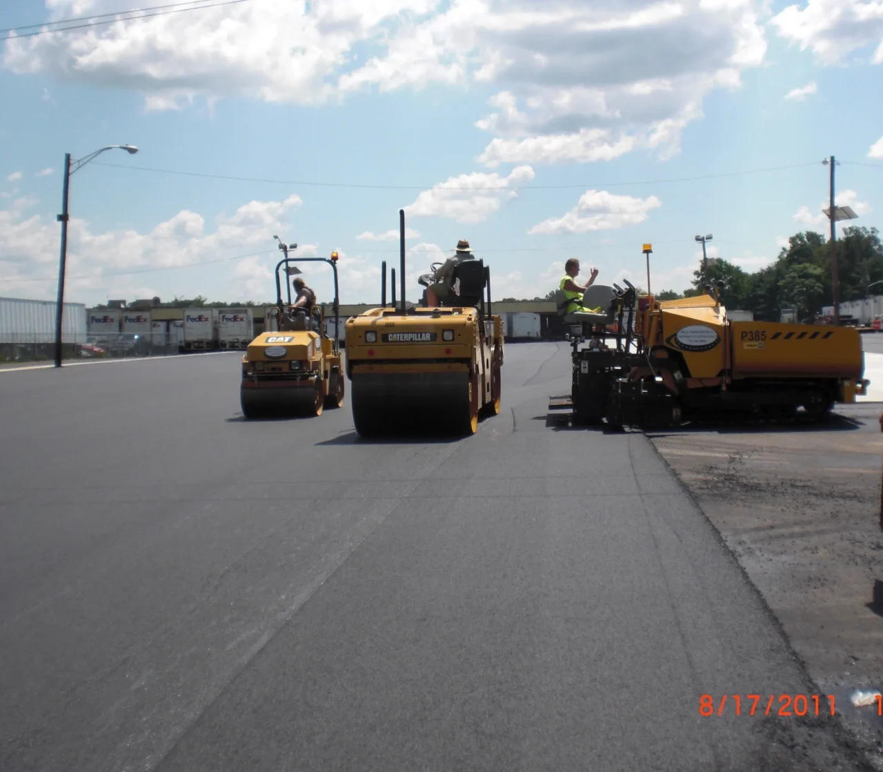 Commercial paving project 1
