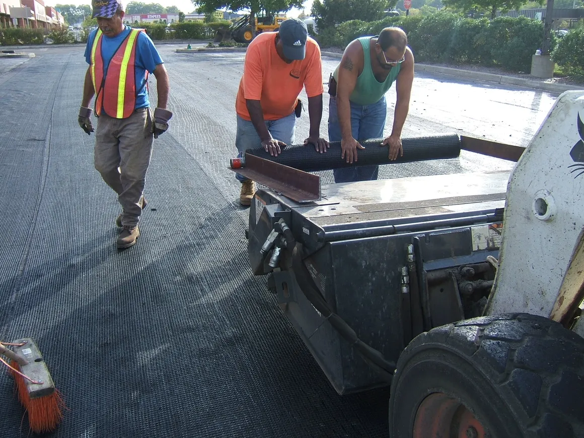 Commercial paving project 21