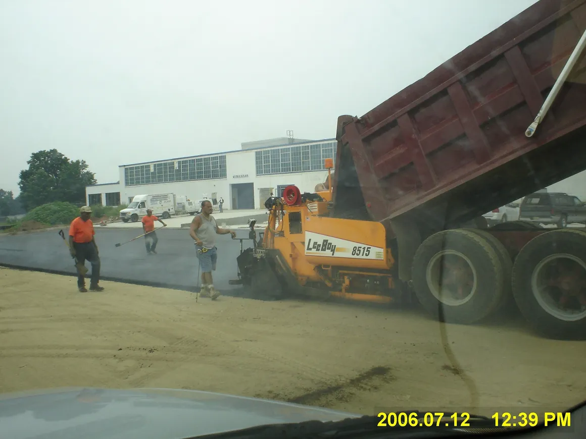 Commercial paving project 24