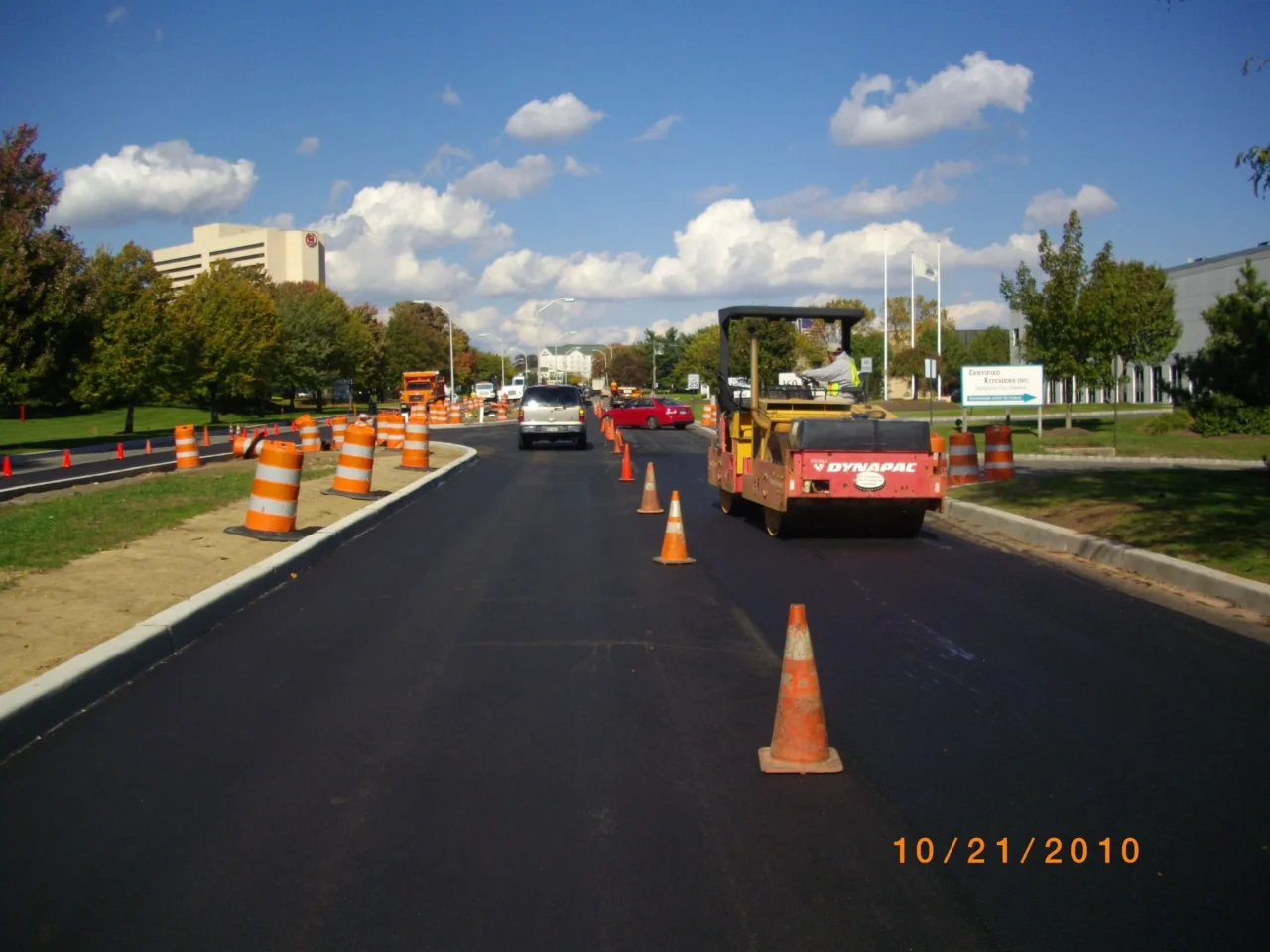 Commercial paving project 9
